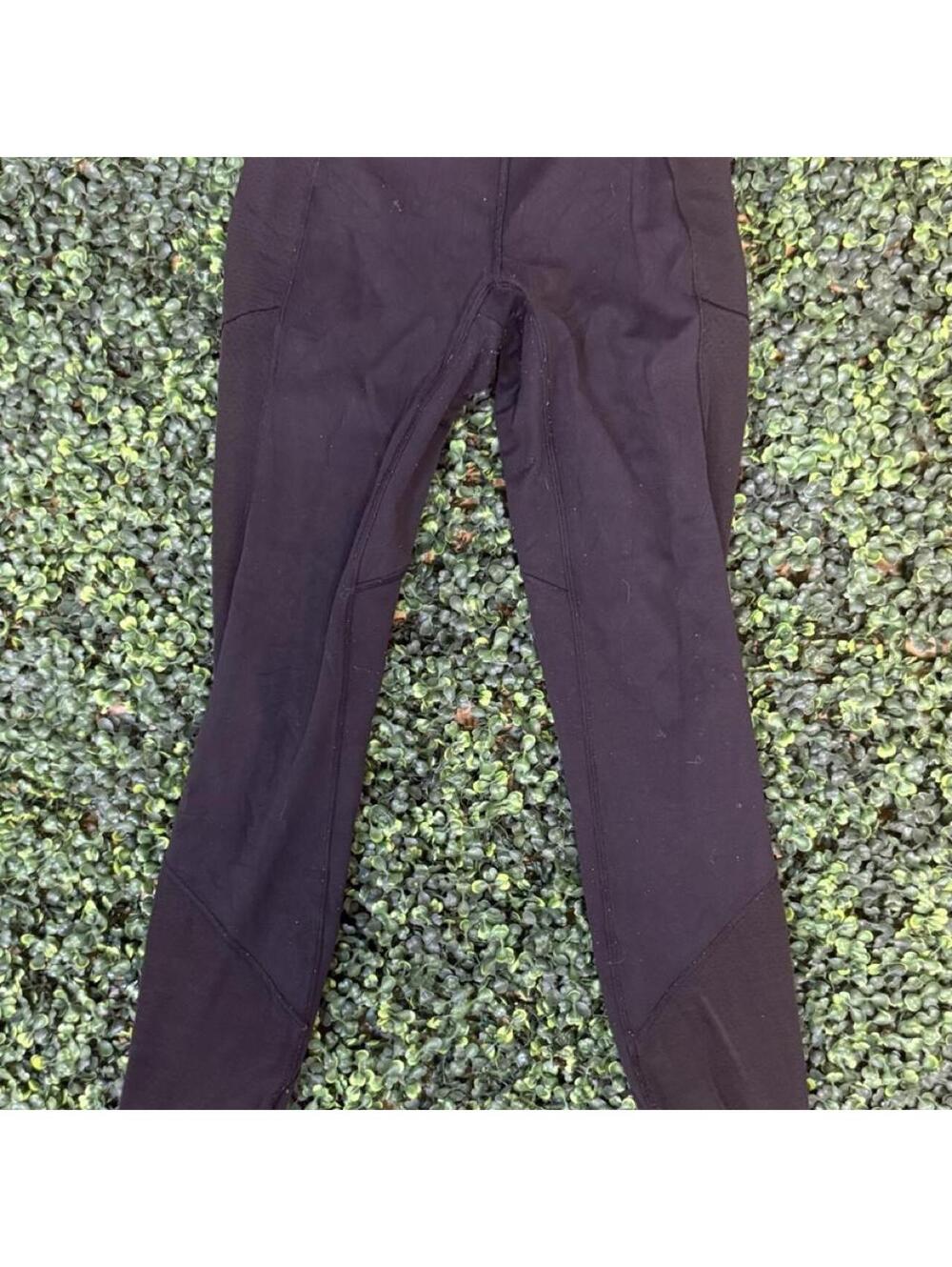 🖤 Lululemon Black Mesh Panel Leggings